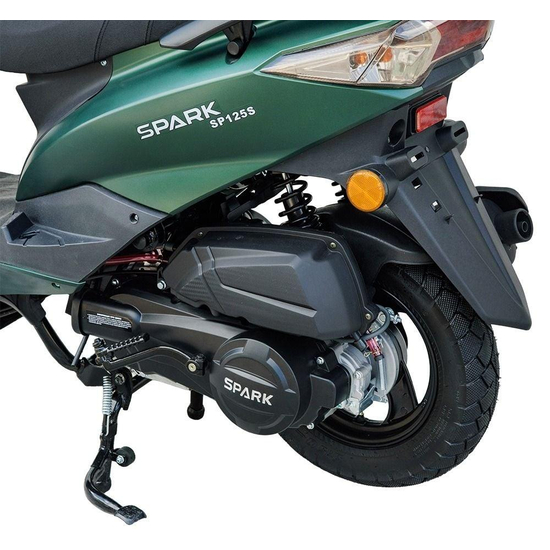 Скутер Spark SP125S-20 Зеленый, фото , изображение 12