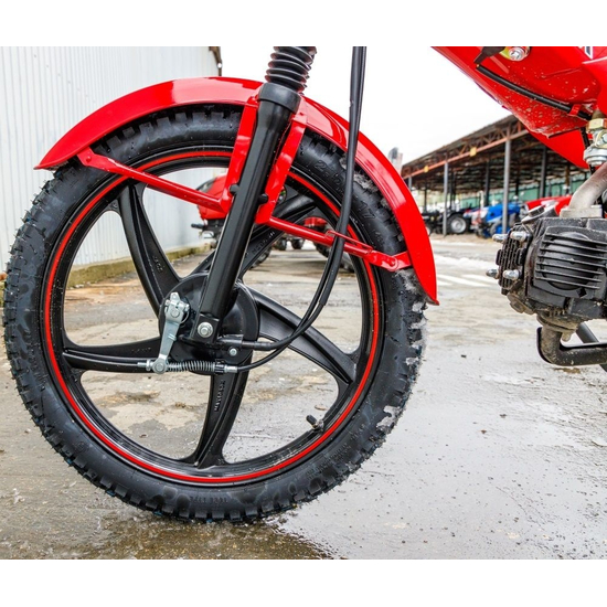 Мопед Spark SP125C-1CFN Красный, фото , изображение 13