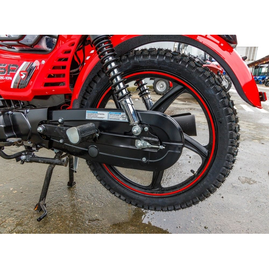 Мопед Spark SP125C-1CFN Красный, фото , изображение 14