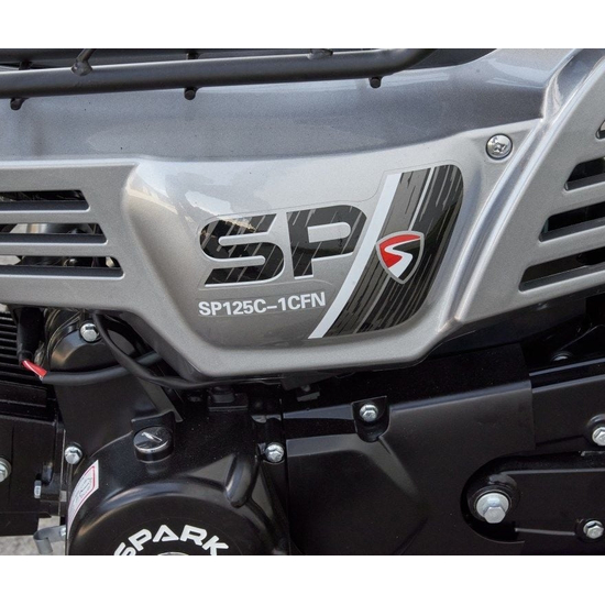 Мопед Spark SP125C-1CFN Серый, фото , изображение 14