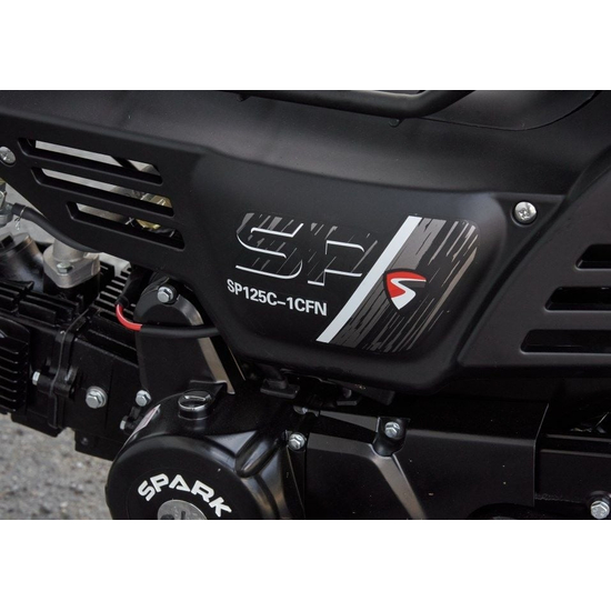 Мопед Spark SP125C-1CFN Черный, фото , изображение 14