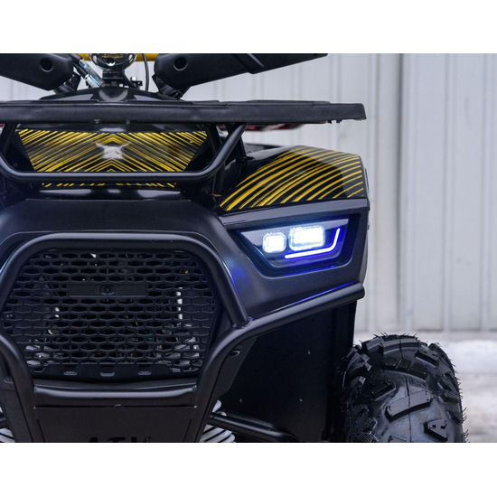 Квадроцикл Spark SP125-12 Желтый, фото , изображение 14