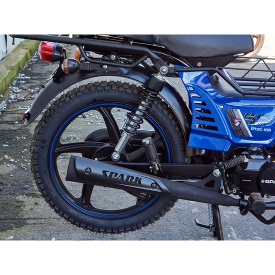 Мопед Spark SP125C-1CFN Синий, фото , изображение 15