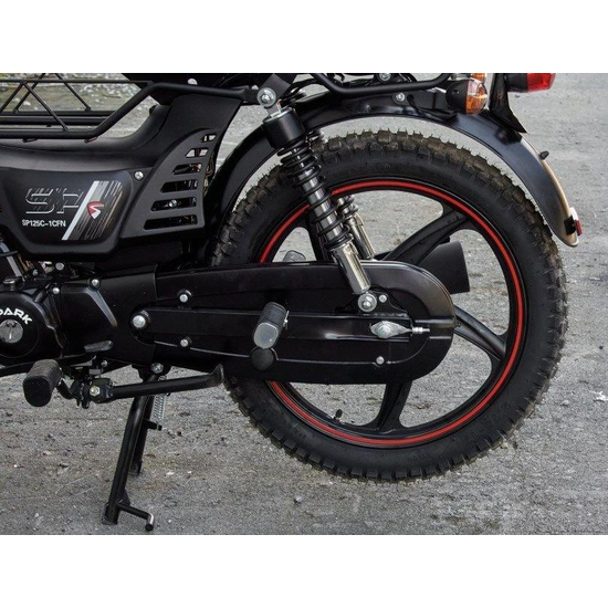 Мопед Spark SP125C-1CFN Черный, фото , изображение 15