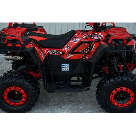 Квадроцикл Spark SP125-11 Красный, фото , изображение 15