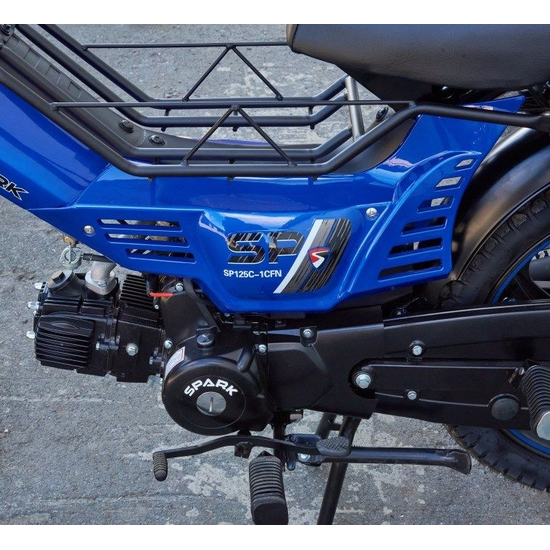 Мопед Spark SP125C-1CFN Синий, фото , изображение 17