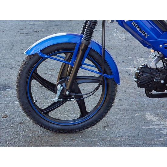 Мопед Spark SP125C-1CFN Синий, фото , изображение 19