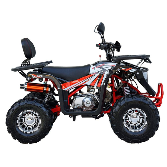 Квадроцикл Spark SP125-15 Черный, фото 