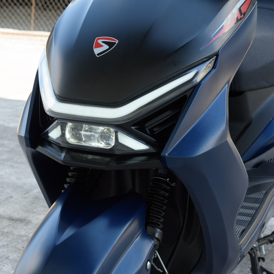 Скутер Spark SP125S-21 Синий, фото , изображение 21