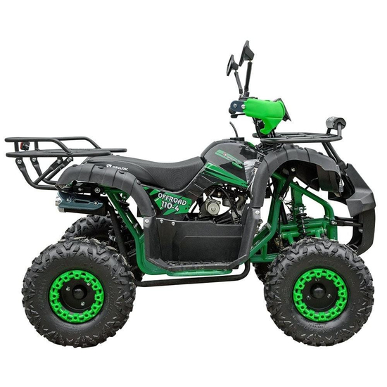 Квадроцикл Spark SP110-4 Зеленый, фото , изображение 2