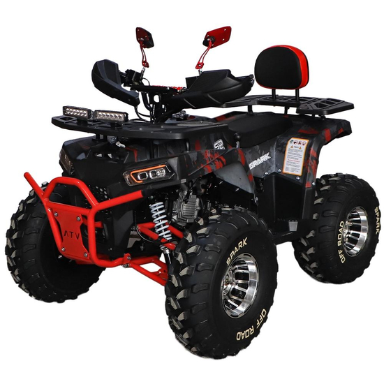 Квадроцикл Spark SP125-13 (2026) Красный, фото , изображение 2