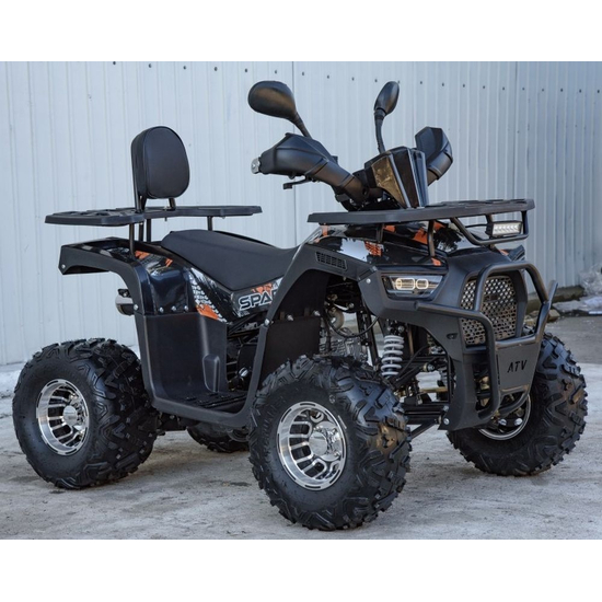 Квадроцикл Spark SP125-12Е Оранжевый, фото , изображение 2