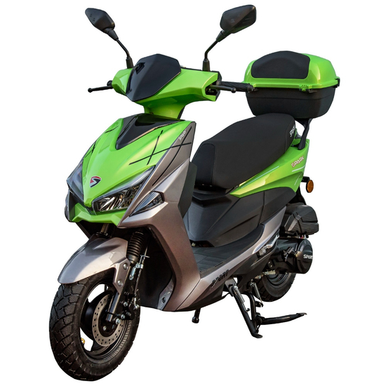 Скутер Spark SP125S-15N Зеленый, фото , изображение 2