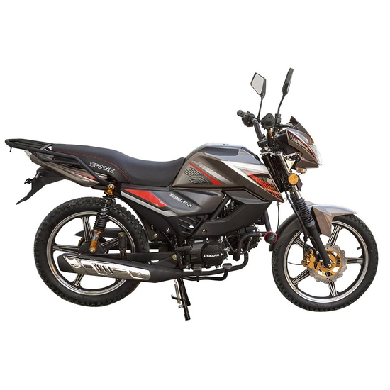 Мотоцикл Spark SP125C-2CDN Серый, фото , изображение 2