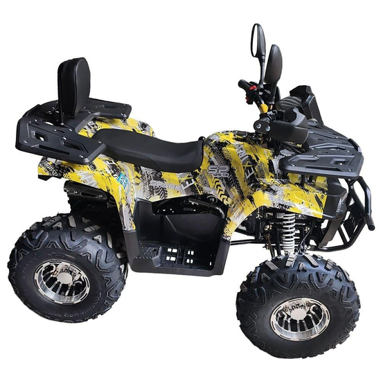 Квадроцикл Spark SP125-13 Желтый, фото , изображение 2