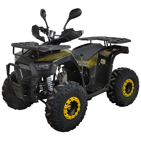 Квадроцикл Spark SP125-12 Желтый, фото , изображение 2