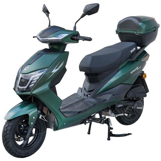 Скутер Spark SP125S-20 Зеленый, фото , изображение 2