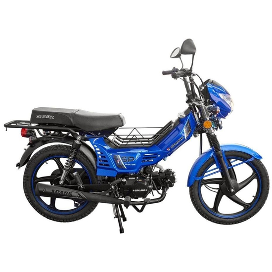 Мопед Spark SP125C-1CFN Синий, фото , изображение 2
