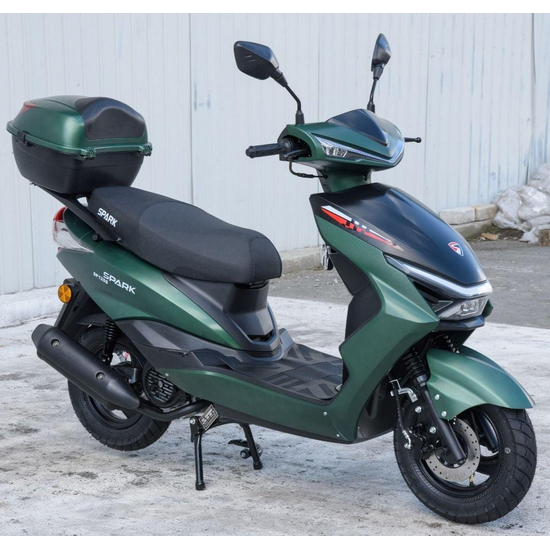 Скутер Spark SP125S-21 Зеленый, фото , изображение 2