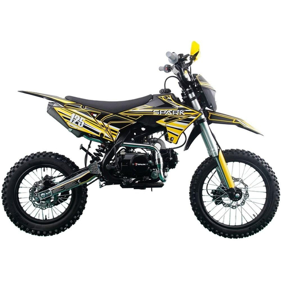 Мотоцикл Spark SP125P-2 Желтый, фото , изображение 3
