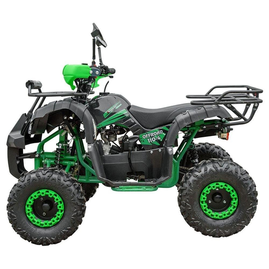 Квадроцикл Spark SP110-4 Зеленый, фото , изображение 3