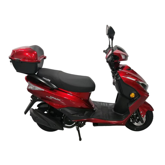 Скутер Spark SP150S-20 Красный, фото , изображение 3