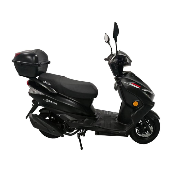 Скутер Spark SP150S-20 Черный, фото , изображение 3