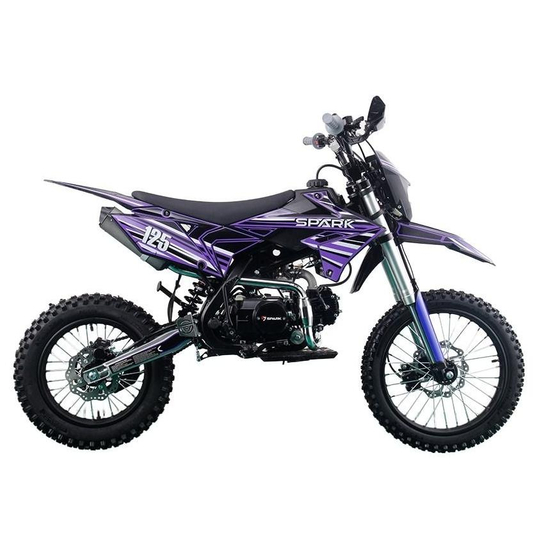 Мотоцикл Spark SP125P-2 Фиолетовый, фото , изображение 3