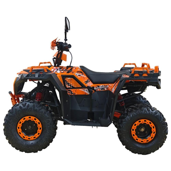 Квадроцикл Spark SP150-11 Оранжевый, фото , изображение 3