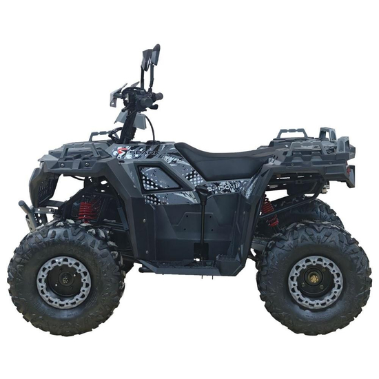 Квадроцикл Spark SP150-11 Серый, фото , изображение 3