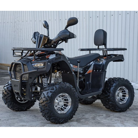 Квадроцикл Spark SP125-12Е Оранжевый, фото , изображение 3