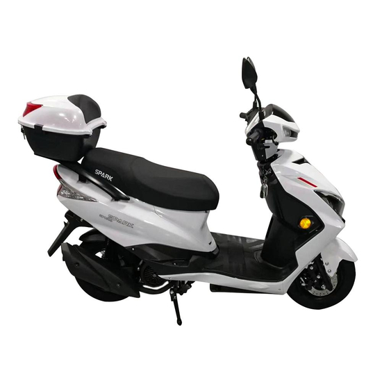 Скутер Spark SP150S-20 Белый, фото , изображение 3