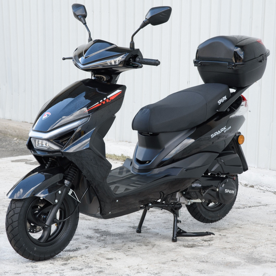 Скутер Spark SP125S-21 Черный, фото , изображение 3