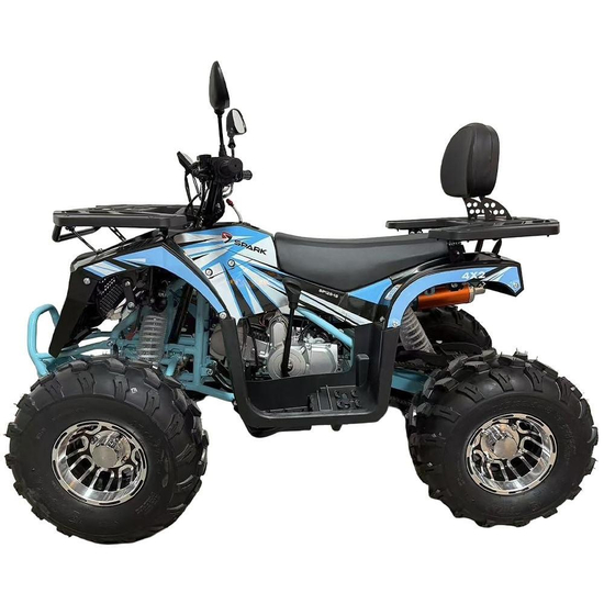 Квадроцикл Spark SP125-15 Синий, фото , изображение 4