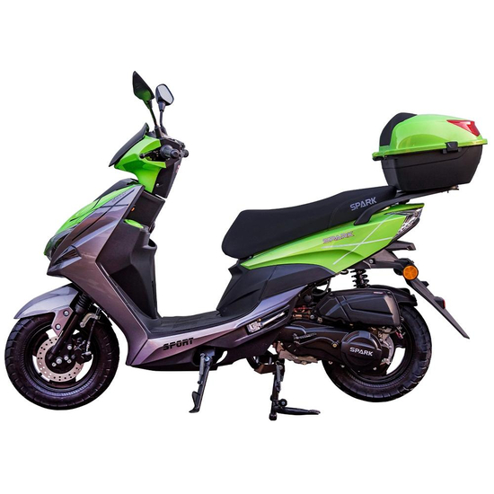 Скутер Spark SP125S-15N Зеленый, фото , изображение 4