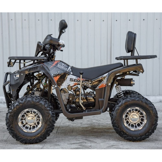 Квадроцикл Spark SP125-12Е Оранжевый, фото , изображение 4