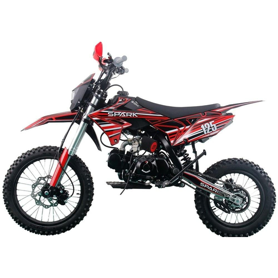 Мотоцикл Spark SP125P-2 Красный, фото , изображение 4