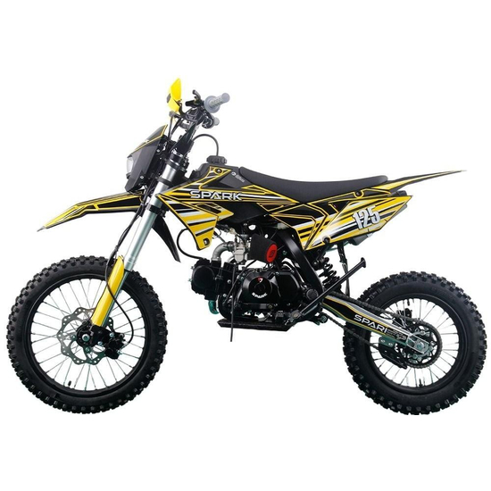 Мотоцикл Spark SP125P-2 Желтый, фото , изображение 4