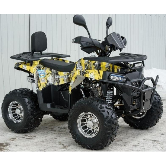 Квадроцикл Spark SP125-13 Желтый, фото , изображение 4