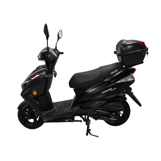 Скутер Spark SP150S-20 Черный, фото , изображение 4