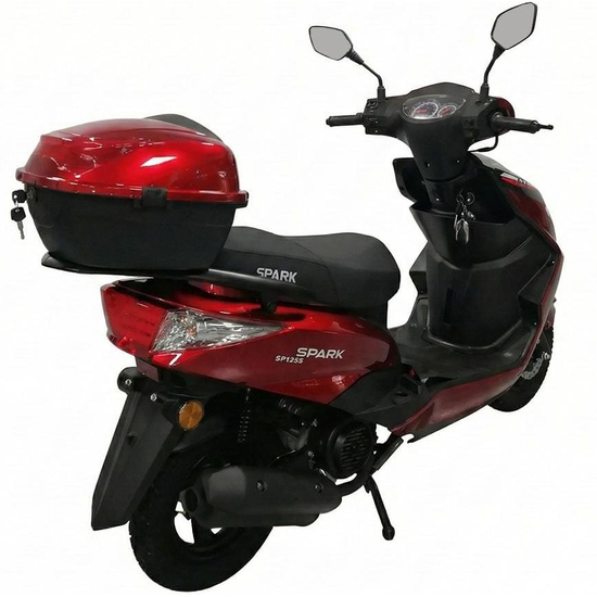 Скутер Spark SP125S-21 Красный, фото , изображение 5