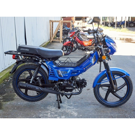 Мопед Spark SP125C-1CFN Синий, фото , изображение 5