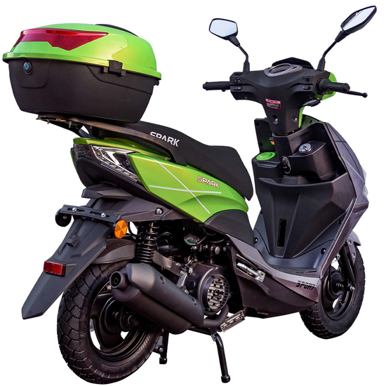 Скутер Spark SP125S-15N Зеленый, фото , изображение 5