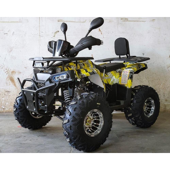 Квадроцикл Spark SP125-13 Желтый, фото , изображение 5