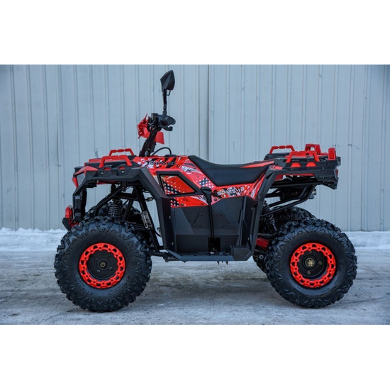 Квадроцикл Spark SP125-11 Красный, фото , изображение 5