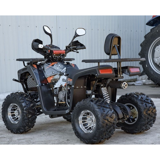 Квадроцикл Spark SP125-12Е Оранжевый, фото , изображение 6