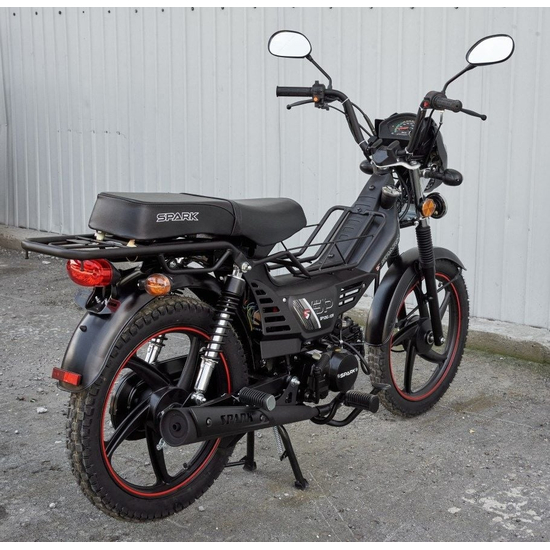Мопед Spark SP125C-1CFN Черный, фото , изображение 6