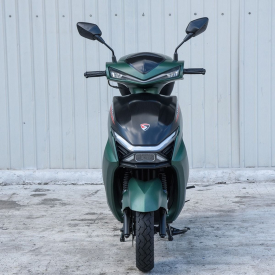 Скутер Spark SP125S-21 Зеленый, фото , изображение 6