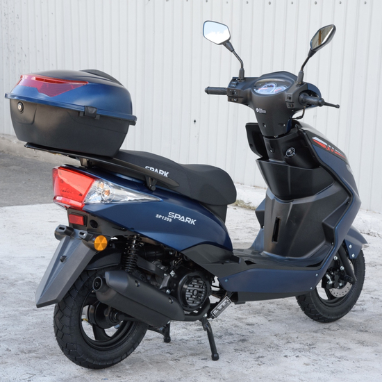 Скутер Spark SP125S-21 Синий, фото , изображение 6