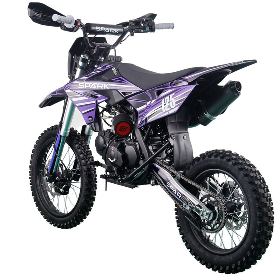 Мотоцикл Spark SP125P-2 Фиолетовый, фото , изображение 6
